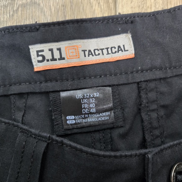 5.11 Tactical ABR Pro Pants Men 32 x 32 Black 9 Pockets 511 Cargo Straight Fit - Picture 3 of 12